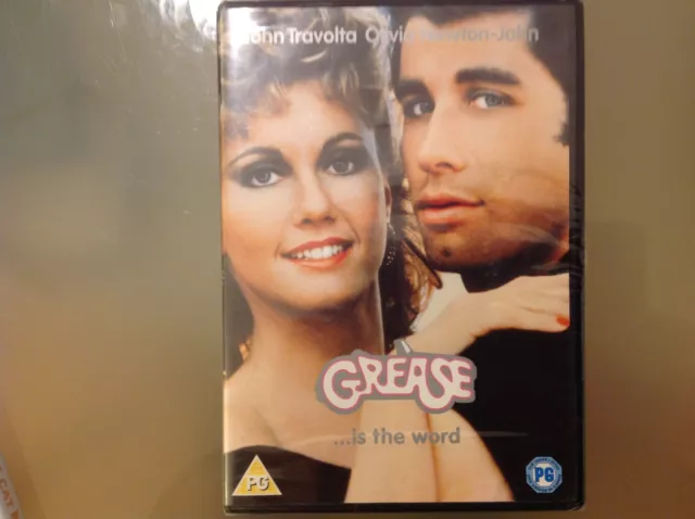 Grease Dvd - John Travolta / Olivia Newton-John - Brand New And Sealed