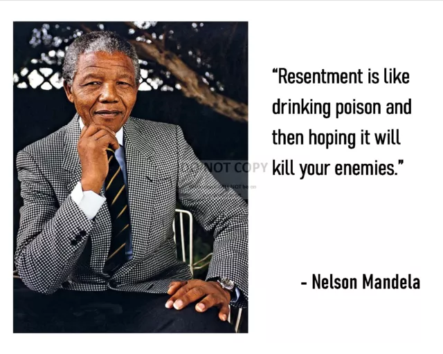 Nelson Mandela Quote - 8X10 Photo (Pq048)