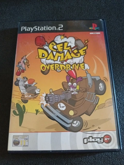 PS2 Playstation 2 PAL cel damage overdrive