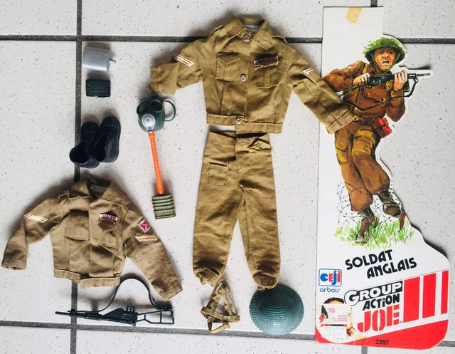 Group Action Joe tenue commando Anglais Action Man CEJI ARBOIS
