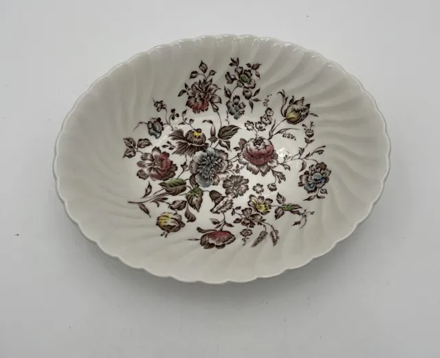 Johnson Bros STAFFORDSHIRE BOUQUET oval serving Vegetable Bowl