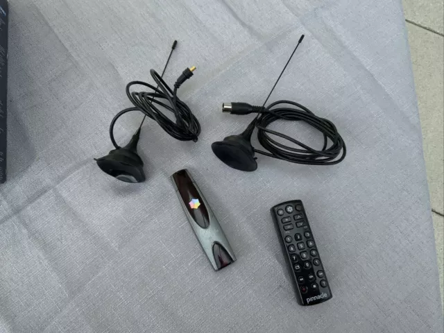 Pinnacle PCTV Dual DVB-T Diversity Stick + Fernbedienung + 2 Stabantennen wieNEU 2