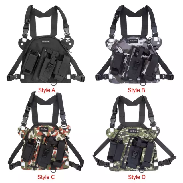 Talkies Radio Chest Harness Sac à dos pour Talkies Travel