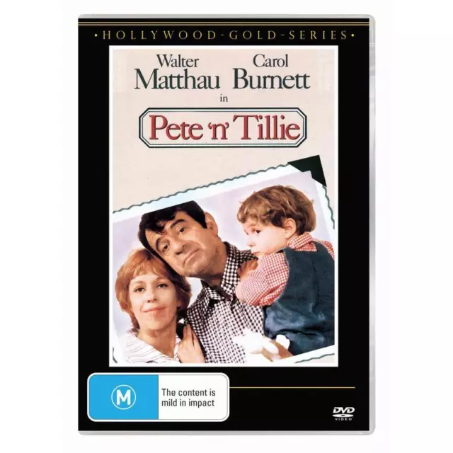 Pete 'n' Tillie DVD | Walter Matthau, Carol Burnett | Region 4
