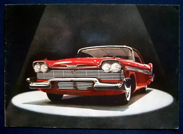 Prospekt brochure 1958 Plymouth Fury  (USA)