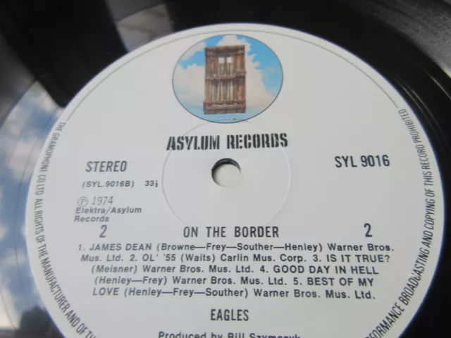 The Eagles On The Border LP GENUINE 1st Press '74  [Ex+/Ex+] 3