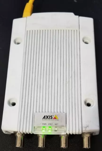 Axis M7014 White Wall Mount 4 Channel POE Analog to IP Video Encoder 0415-001-01