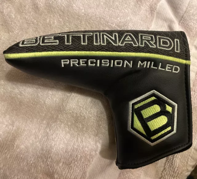 Bettinardi Precision Milled BB Series MINT Black Neon Blade Putter Headcover