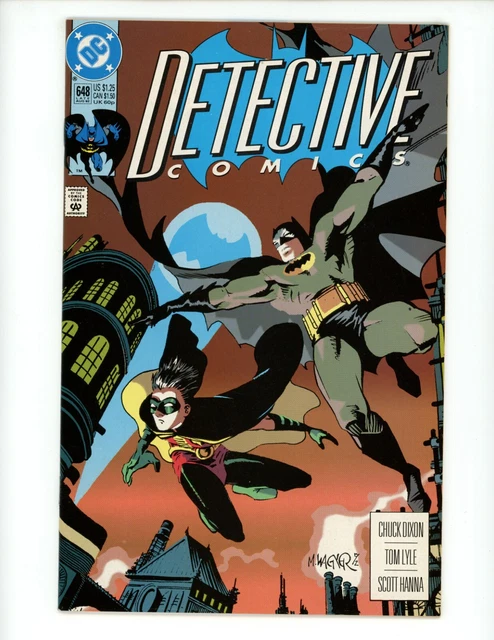 Detective Comics #648 Comic Book 1992 VF/NM Matt Wagner DC Batman