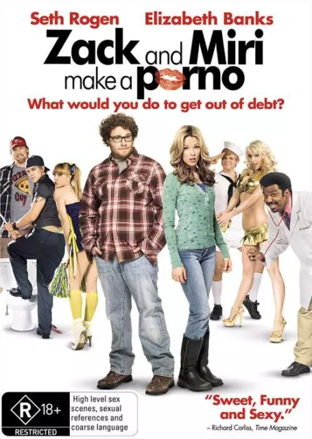 Zack and Miri Make A Porno (DVD, 2008) Seth Rogen, Elizabeth Banks