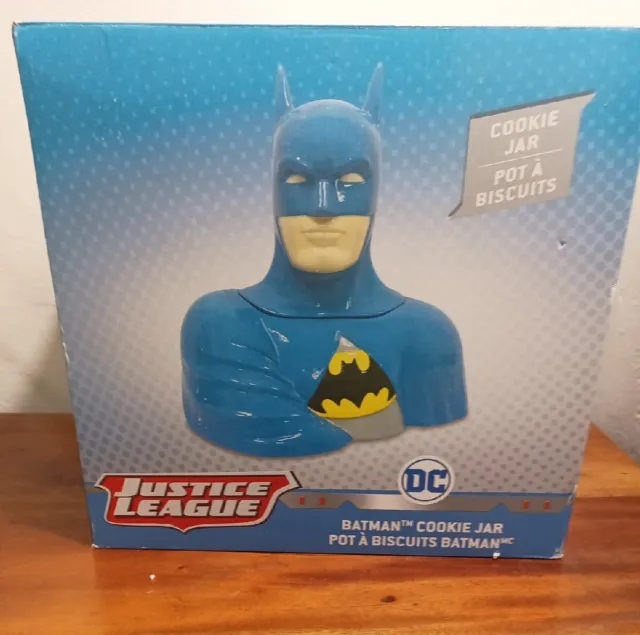 DC Comics Cookie Jar Batman 6003736, 10.5x8x11 Opening 3.3/4X4.3/8