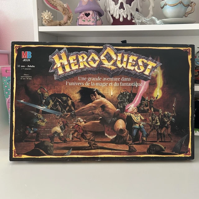 Élément De Décor + Notice Pour Jeu HeroQuest MB 1989 - Occasion, Pièce De Collection