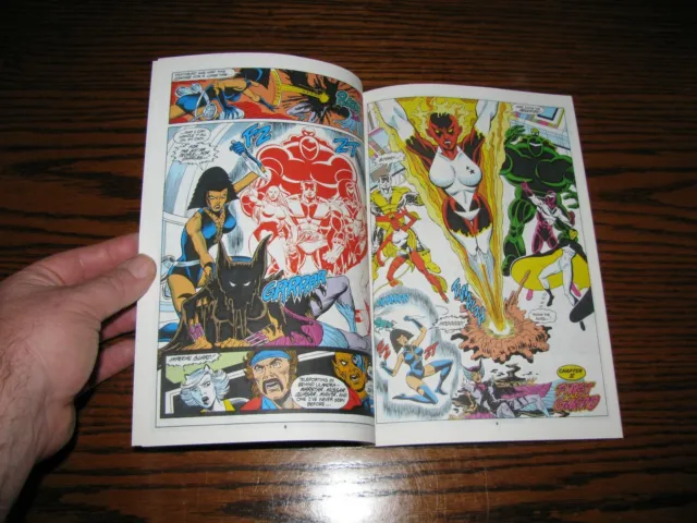 Marvel X-MEN SPOTLIGHT ON...STARJAMMERS 1,2 Complete Set!! Glossy VF+ 1990 6