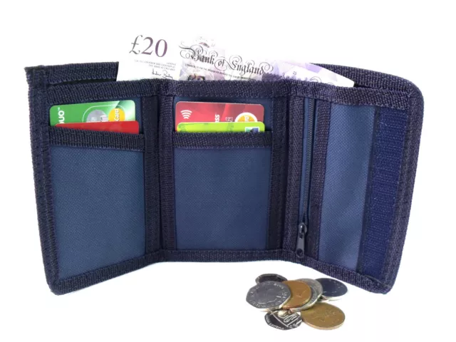 Unisex New Canvas Wallet Coin Pouch Credit Card Holder Sports Rippa Style