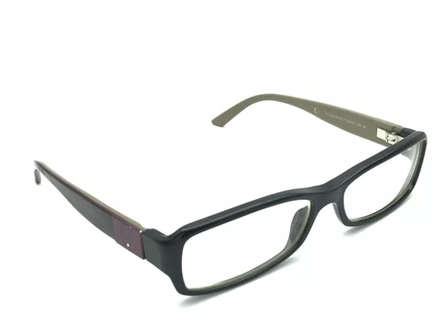 Christian Dior CD3169 56B Women's Black Burgundy Eyeglasses Frames 53-14 130