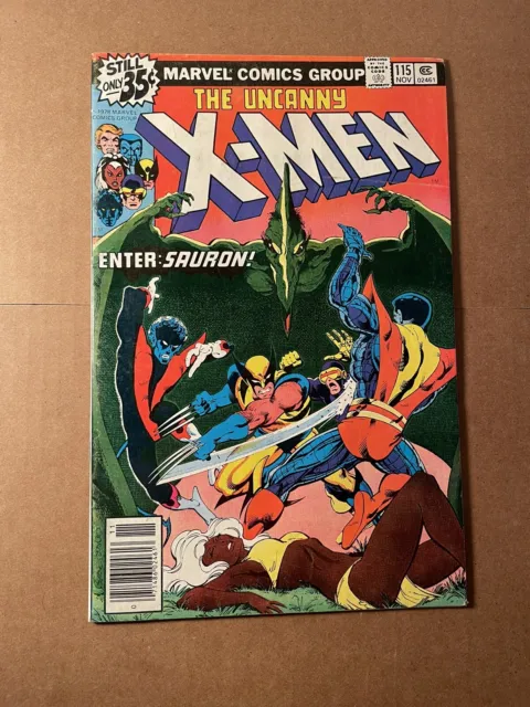 Uncanny X-Men (1978) # 115 Claremont Byrne Sauron Magneto Wolverine