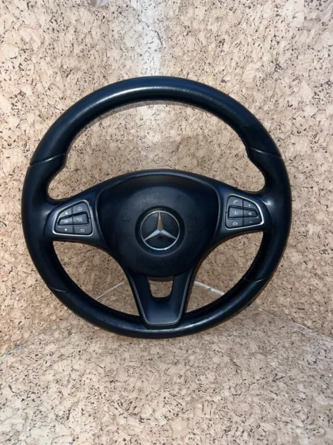 Lederlenkrad Mercedes-Benz S205 W205, X253 mit Airbag Schwarz