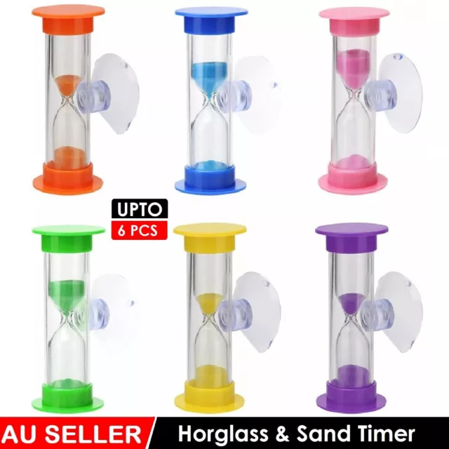 Hourglass Sand Timer Kids Gifts Egg Kitchen Smiley Tooth Brushing Shower Clock