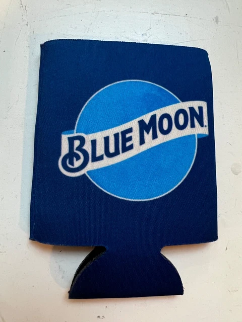 Blue Moon BEER CAN or BOTTLE KOOZIE COOZIE COOLER NEW SET OF 8