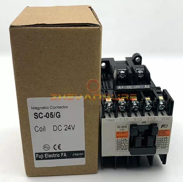 ONE New FUJI SC-05/G Contactor DC24V In Box