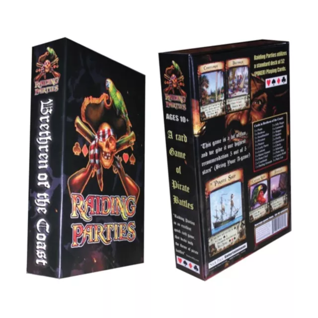 Nick Pace Ent Cardgame Raiding Parties - Brethren of the Coast Box SW