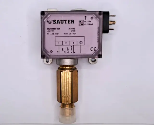 Sauter Dsu116 F001 Pressure Switch