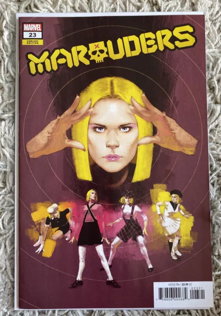 Marauders #23 Aspinall Variant Marvel Comics 2021 Sent In A Cardboard Mailer