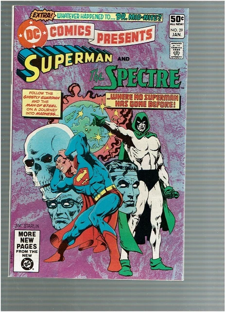 DC Comics Presents 29 Superman Spectre Starlin art VF/NM