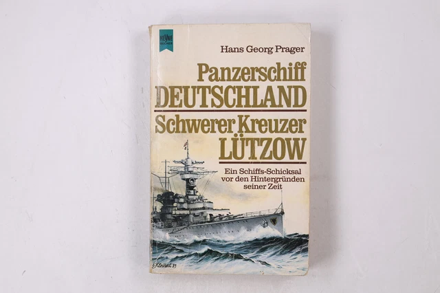 23688 HANS Prager PANZERSCHIFF DEUTSCHLAND, SCHWERER KREUZER