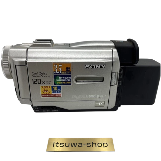 VIDEOCÁMARA SONY DCR-TRV5 MiniDV Handycam Japón batería extra sin
