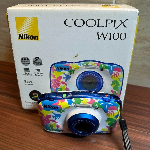 Nikon COOLPIX W100 マリン デジカメ 2383 Amazon Canada: Nikon
