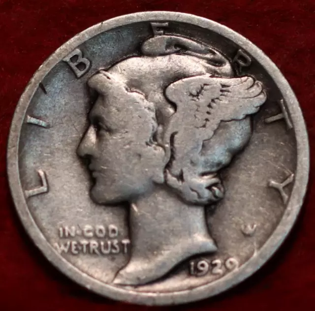 1929-D Denver Mint Silver Mercury Dime