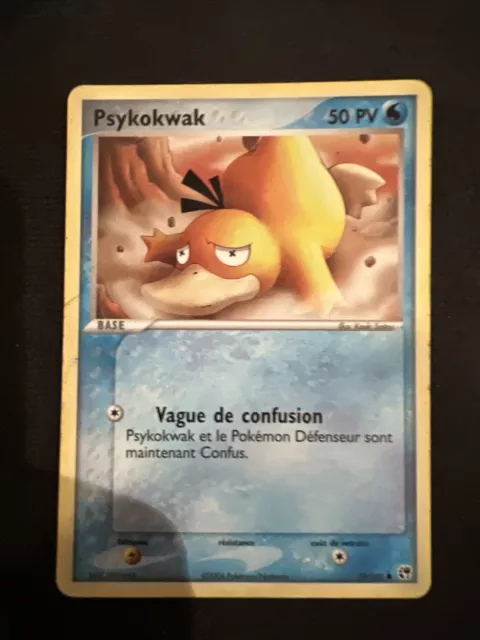 Carte Pokémon COMMUNE Psykokwak 73/100 EX Tempête de Sable Bloc EX FR