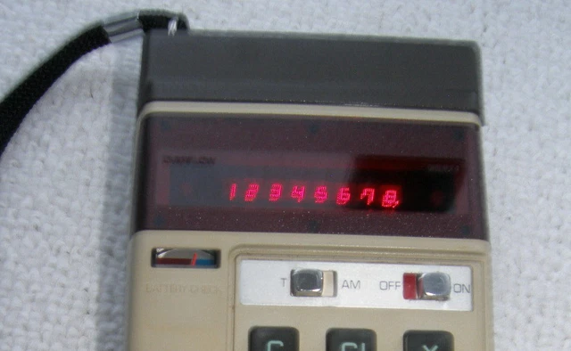Canon Palmtronic LE-83 - Calculatrice Scientifique Vintage De 1973 - À Restaurer