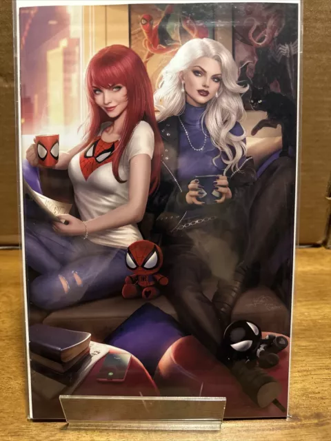 The Amazing Spider-Man #23 Ariel Diaz Exclusive Virgin Mary Jane Black Cat