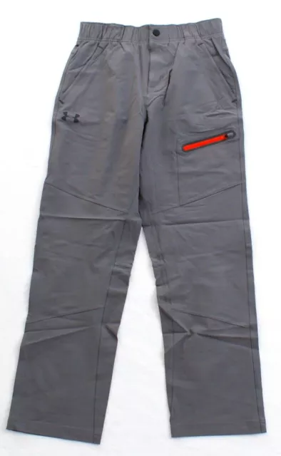 Under Armour Coldgear Gray UA Ital Woven Straight Leg Pants Men's NWT