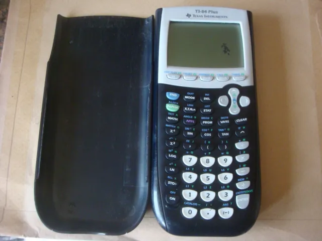 Texas Instruments TI-84 Plus Graphic Calculator Black Edition Used VGC