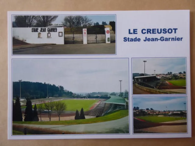 Stadionpostkarte, Stade Jean-Garnier, Le Creusot, Nr. T.C. 004