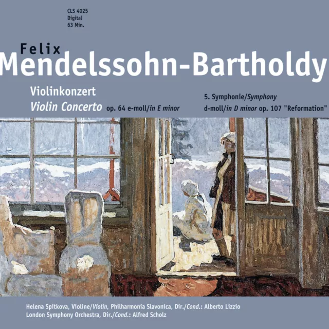 CD Felix Mendelssohn-Bartholdy Concerto pour Violon Et Symphonie 5