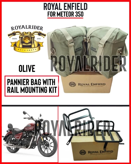Satteltasche CENTURION Für Royal Enfield Classic 350-500 Ab 2021