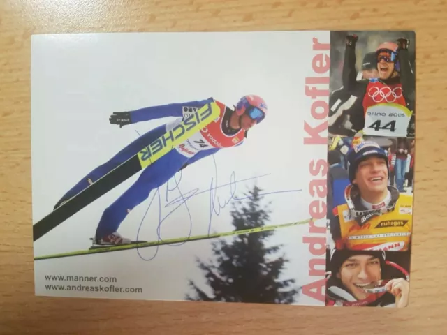 AK m.Orig.AG Andreas Kofler AUT Skispringen  1.OS 06 - Team Rarität!