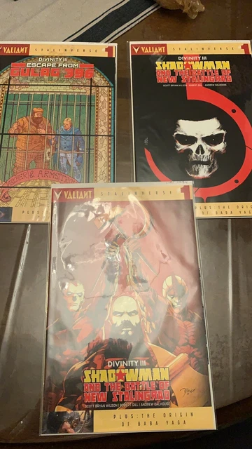 Divinity III Valiant Comics lot of 14 X-O Manowar Harbinger Bloodshot