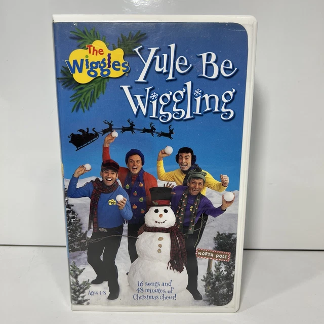 YULE BE WIGGLING VHS Video Tape The Wiggles Christmas Songs Original ...