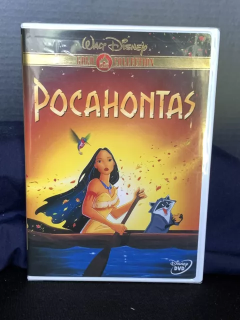 Disney's Pocahontas (DVD, Gold Collection Edition) NEW
