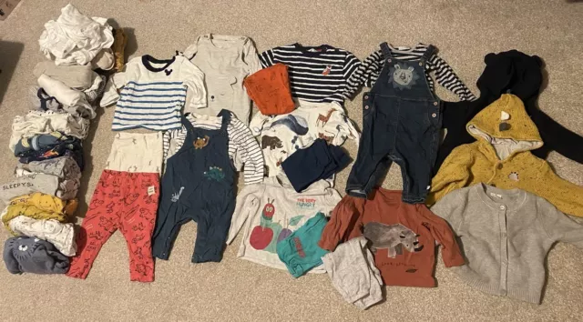 HUGE Bundle Baby Boy clothes 3-6 months; Next, Gap, M&S, BONDS, Zara, 49 Items