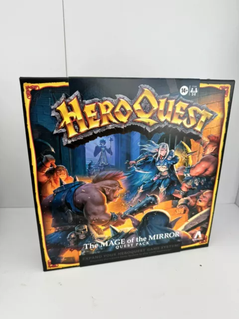 Heroquest The Mage of Mirror Quest Pack Avalon Hill, NEW - Hero Quest Expansion