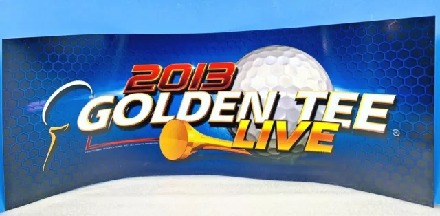 Incredible Technologies Golden Tee 2013 Live Marquee Incredible Technologies Golden Tee 2013 Live Marquee