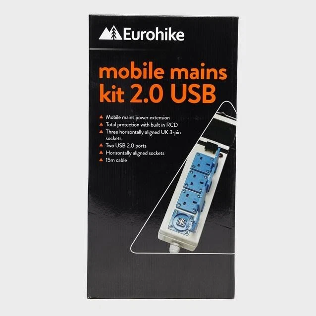 EUROHIKE MOBILE MAINS Deluxe with 2 USB £15.00 PicClick UK