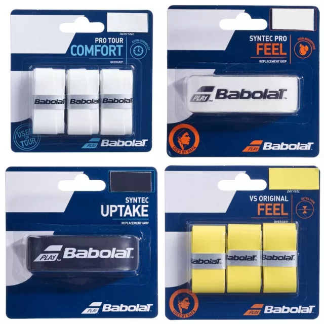 Babolat Grip Replacement Or Overgrip - Comfort - Feel - Uptake - Syntec Grips
