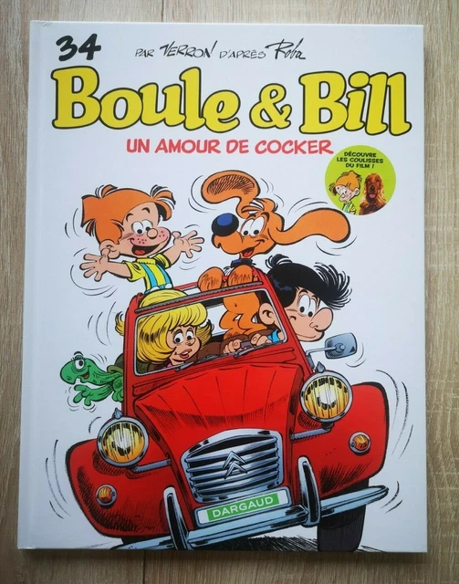Boule Et Bill ** Tome 34 Un Amour De Cocker  ** Eo Proche Neuf Verron/Roba